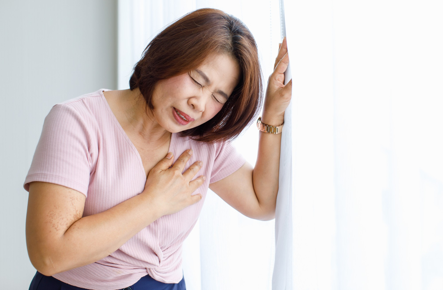 Ilustrasi otot jantung melemah pada kardiomiopati